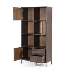 Kast Donker Mango Hout -BEPUREHOME Winkel eleonora jimmy kast donker mango hout 09