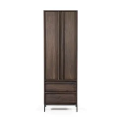 Smalle Kast Donker Mango Hout