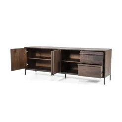 TV-meubel Donker Mango Hout -BEPUREHOME Winkel eleonora jimmy tv meubel donker mango hout 07