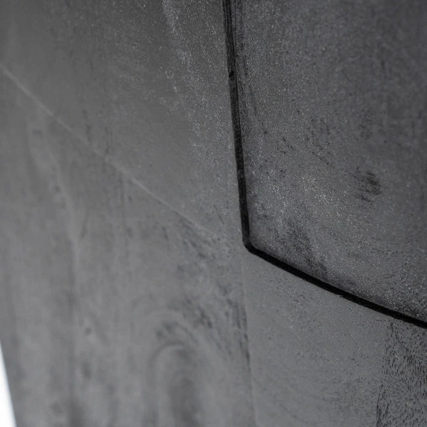 Zwarte Wandkast Mangohout 9 Zwarte Wandkast Mangohout - Afbeelding 7