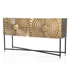 Goud Dressoir Op Hoge Poten -BEPUREHOME Winkel eleonora noa goud dressoir op hoge poten 03