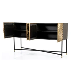 Goud Dressoir Op Hoge Poten -BEPUREHOME Winkel eleonora noa goud dressoir op hoge poten 04