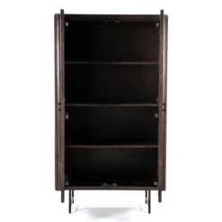 Donkerbruine Kast Met Houten Latjes 12 Donkerbruine Kast Met Houten Latjes -BEPUREHOME Winkel eleonora remi donkerbruine kast met houten latjes 03