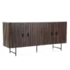 Dressoir Met Ronde Hoeken Donkerbruin -BEPUREHOME Winkel eleonora remi dressoir met ronde hoeken donkerbruin 02