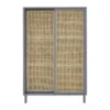 Webbing Kast Met Schuifdeuren -BEPUREHOME Winkel hkliving grijze kast met webbing schuifdeuren 01 1