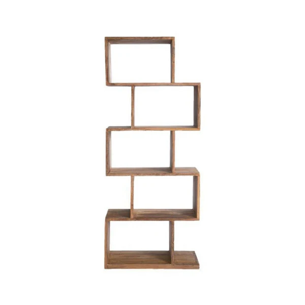 Sheeshamhout Wandkast Zig Zag 4 Sheeshamhout Wandkast Zig Zag - Afbeelding 2