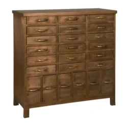 Metalen Apothekerskast -BEPUREHOME Winkel houten apothekerskast lumz home cha am 01