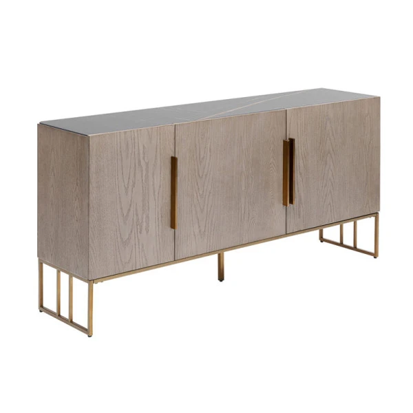 Design Dressoir Marmer En Koper 6 Design Dressoir Marmer En Koper - Afbeelding 4
