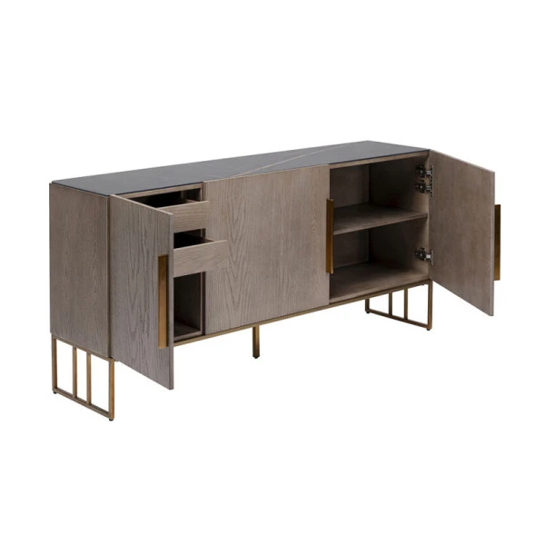 Design Dressoir Marmer En Koper 7 Design Dressoir Marmer En Koper - Afbeelding 5