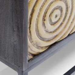 Gouden Wandkast Snijwerk -BEPUREHOME Winkel kare design circulo gouden wandkast snijwerk 83835 004