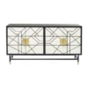 Design Dressoir Zwart-wit Met Goud -BEPUREHOME Winkel kare design credenza design dressoir zwart wit met goud 01
