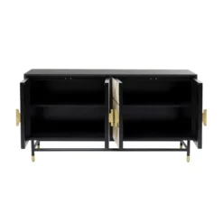 Design Dressoir Zwart-wit Met Goud 12 Design Dressoir Zwart-wit Met Goud -BEPUREHOME Winkel kare design credenza design dressoir zwart wit met goud 05