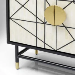 Design Dressoir Zwart-wit Met Goud 17 Design Dressoir Zwart-wit Met Goud -BEPUREHOME Winkel kare design credenza design dressoir zwart wit met goud 06