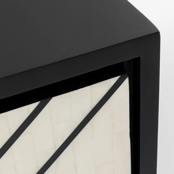 Design Dressoir Zwart-wit Met Goud 11 Design Dressoir Zwart-wit Met Goud - Afbeelding 9