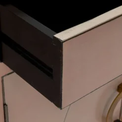 Dressoir Roze Met Goud -BEPUREHOME Winkel kare design disk dressoir roze met goud 02