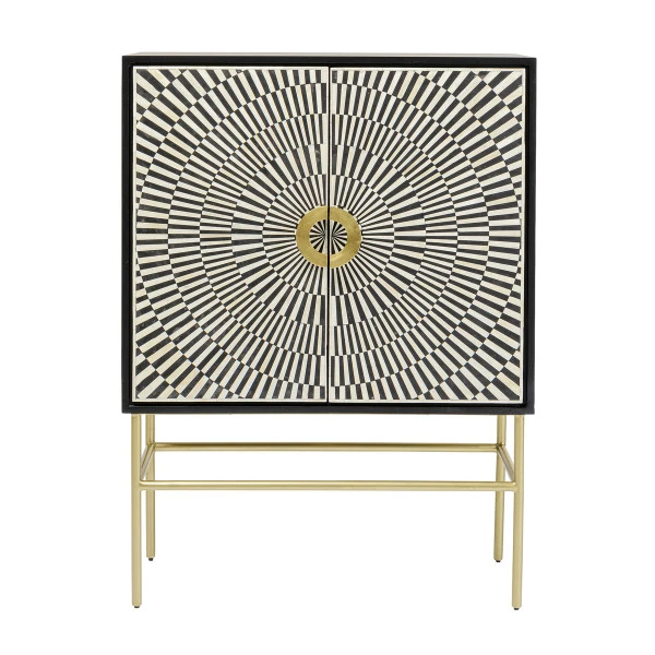 Design Wandkast Zwart-wit 3 Design Wandkast Zwart-wit