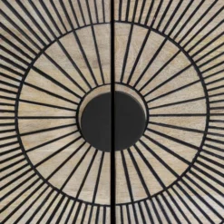 Houten Design Dressoir -BEPUREHOME Winkel kare design eye of tiger houten design dressoir 08