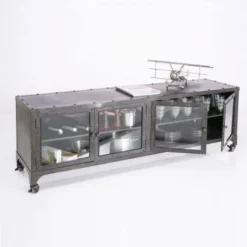 Industrieel TV-meubel -BEPUREHOME Winkel kare design factory industrieel tv meubel 03