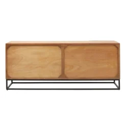 Dressoir Mangohout -BEPUREHOME Winkel kare design jaden dressoir mangohout 08
