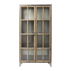 Vitrinekast Industrieel Staal