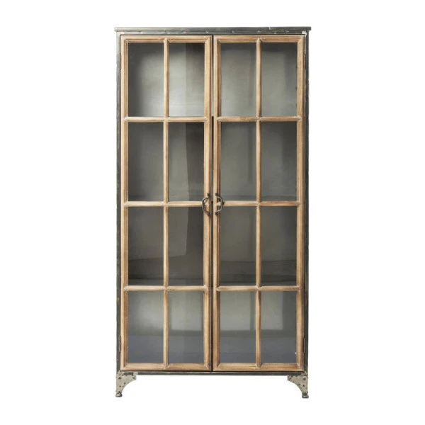 Vitrinekast Industrieel Staal 3 Vitrinekast Industrieel Staal