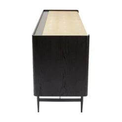 Zwart Design Dressoir -BEPUREHOME Winkel kare design milano zwart design dressoir 03