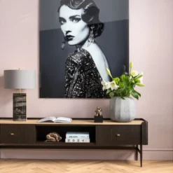 Zwart Design Tv-meubel 14 Zwart Design Tv-meubel -BEPUREHOME Winkel kare design milano zwart design tv meubel 02 1