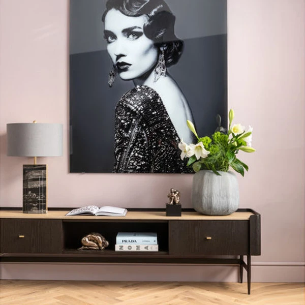 Zwart Design Tv-meubel 5 Zwart Design Tv-meubel - Afbeelding 3