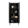 Zwarte Design Vakkenkast 1 Zwarte Design Vakkenkast -BEPUREHOME Winkel kare design milano zwarte design vakkenkast 03