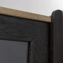 Zwarte Design Vitrinekast -BEPUREHOME Winkel kare design milano zwarte design vitrinekast 11