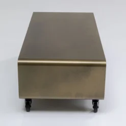 Tv-meubel Op Wielen Brons -BEPUREHOME Winkel kare design mobil bronze verrijdbaar tv meubel brons goud 05