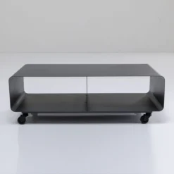 Verrijdbaar Tv-meubel Donkergrijs -BEPUREHOME Winkel kare design mobil grey verrijdbaar tv meubel donkergrijs 03