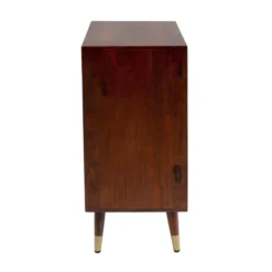 Mangohouten Wandkast Met Goud -BEPUREHOME Winkel kare design muskat mangohouten wandkast met goud 05