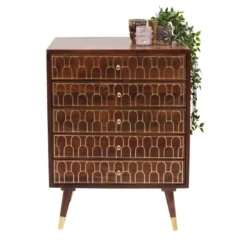 Retro Ladenkast Mangohout 9 Retro Ladenkast Mangohout -BEPUREHOME Winkel kare design muskat retro ladenkast mangohout 04 1