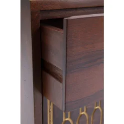 Retro Nachtkastje Met Goud -BEPUREHOME Winkel kare design muskat retro nachtkastje met goud 01 1