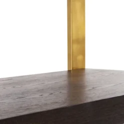 Open Wandkast Messing Met Hout 20 Open Wandkast Messing Met Hout -BEPUREHOME Winkel kare design osaka open wandkast messing met hout 83877 003