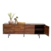 Dressoir Sheesham Hout 200 Cm -BEPUREHOME Winkel kare design ravello dressoir van sheeshamhout 200 cm 010