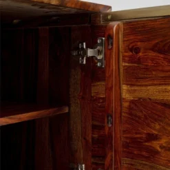 Dressoir Sheesham Hout 200 Cm -BEPUREHOME Winkel kare design ravello dressoir van sheeshamhout 200 cm 03