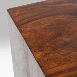 Nachtkastje Van Sheeshamhout -BEPUREHOME Winkel kare design ravello nachtkastje van sheeshamhout 09