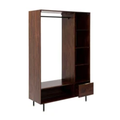 Open Kledingkast Van Sheesham -BEPUREHOME Winkel kare design ravello open kledingkast van sheesham 05