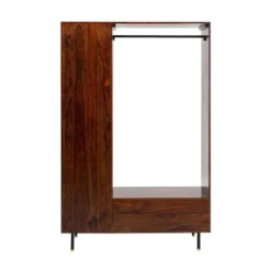 Open Kledingkast Van Sheesham -BEPUREHOME Winkel kare design ravello open kledingkast van sheesham 08