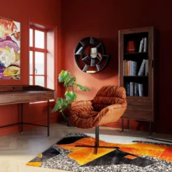 Smalle Vitrinekast Sheeshamhout -BEPUREHOME Winkel kare design ravello smalle vitrinekast sheeshamhout 06