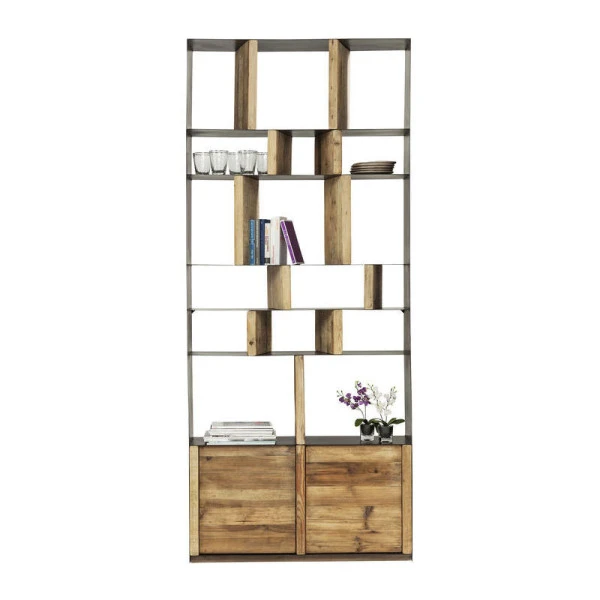 Open Wandkast Van Dennenhout 3 Open Wandkast Van Dennenhout