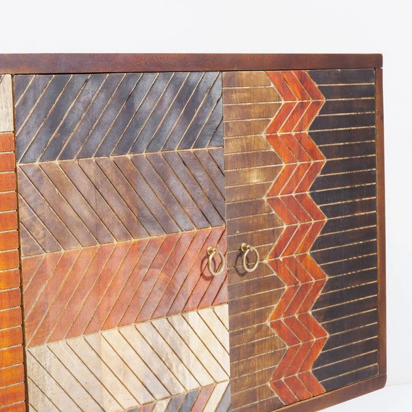 Houten Dressoir Indianen 11 Houten Dressoir Indianen - Afbeelding 9