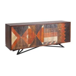 Houten Dressoir Indianen 19 Houten Dressoir Indianen -BEPUREHOME Winkel kare design tomahawk houten dressoir indianen 83370 006