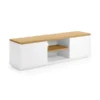 Tv-meubel Wit Eiken 150 Cm -BEPUREHOME Winkel kave home abilen wit tv meubel met eiken 150 cm 01
