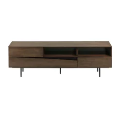 Walnoot Tv-meubel -BEPUREHOME Winkel kave home cutt modern walnoot tv meubel 02