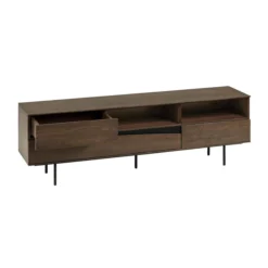 Walnoot Tv-meubel -BEPUREHOME Winkel kave home cutt modern walnoot tv meubel 05