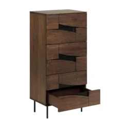 Smalle Ladekast Walnoot -BEPUREHOME Winkel kave home cutt smalle ladekast walnoot 04