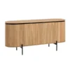 Ovaal Dressoir Van Mango Hout -BEPUREHOME Winkel kave home licia ovaal dressoir van mangohout 01